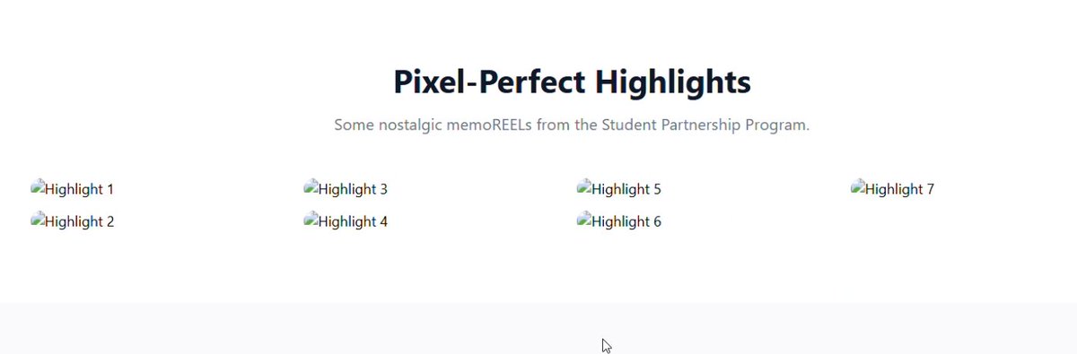 aayusha1317's tweet photo. #LSPPDay31 improved the highlight section, added pictures, changed styling, and updated testimonials section in the clone project. #LearningWithLeapfrog #60daysoflearning2026 @lftechnology https://t.co/Ou1lIa3sER