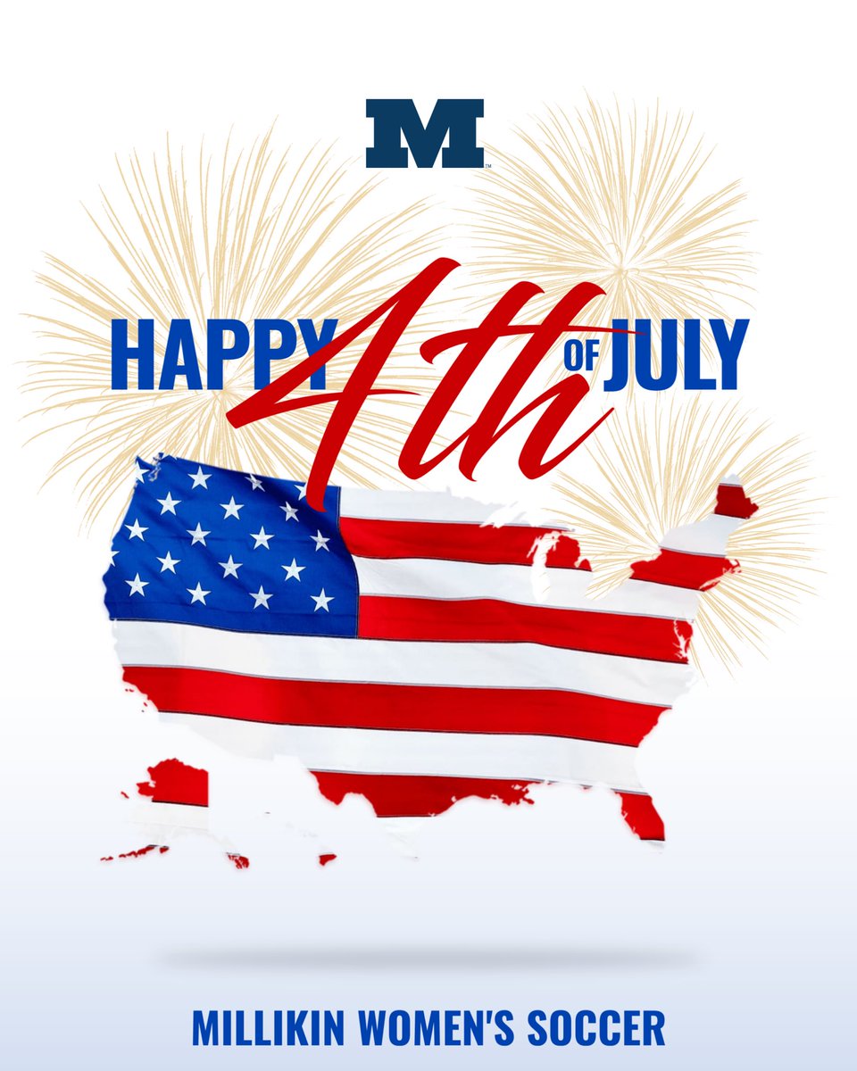MillikinWSoccer's tweet photo. Happy 4th of July 🇺🇸💙❤️🤍 https://t.co/KTGpPAns1O