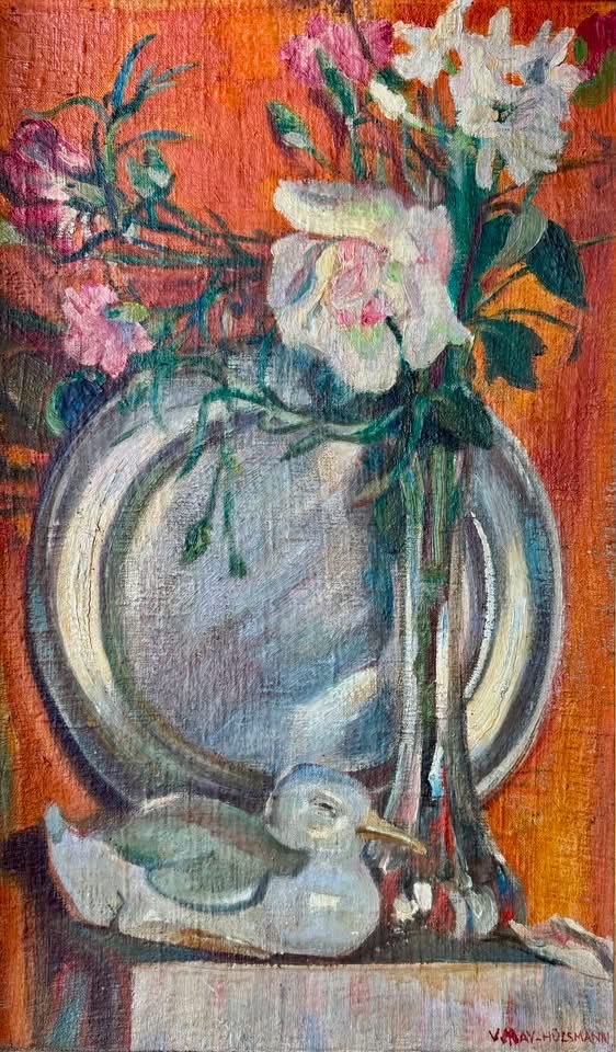 Balticblue1's tweet photo. Valerie #MAY-#HÜLSMANN
*1883 #AngernRogätz #Elbe - 1946 #Stuttgart
#Porträt #Landschaft #Stillleben #Illustration
Studium #KöniglicheKunstschule #Berlin, #Damenakademie #MünchnerKünstlerinnenverein
Schülerin u. a. von Adolf #Hölzel https://t.co/H9wq4kS3Zj