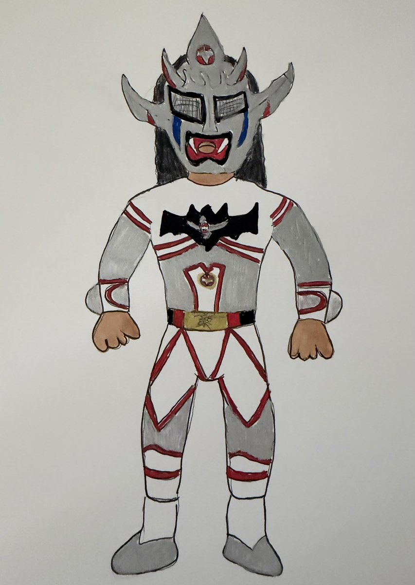 InRingArt's tweet photo. I know it’s been a minute, but I’m back with only the all-time great, #JushinThunderLiger @jushin_liger !!! #prowrestling #prowrestlingfanart #njpw #njpwfanart https://t.co/hhqheRMI1W