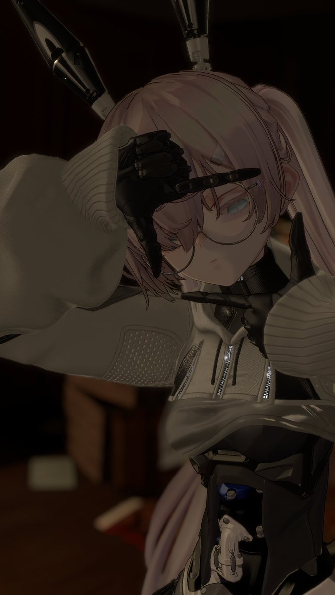 __Blurry_'s tweet photo. 姉（姉）・みゃむみ・🪼さん・おゆかわさん・yawlさんとVRで遊んできました。いろんなことがあってめちゃめちゃ楽しかった……。写真はスレッドに順に貼っていきます。これは激メロのメカみゃむみと科学者たちのやり取りを仲裁する姉です。 https://t.co/Bjz5c2RCPa