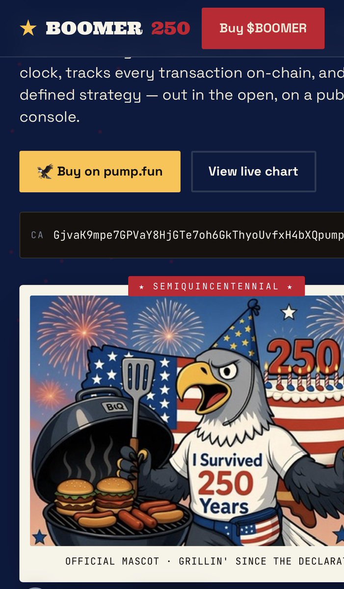furbi59360's tweet photo. Happy 4th all you BOOMERS 250

https://t.co/rsJ5U4qQAy https://t.co/NpsK4PtsHa