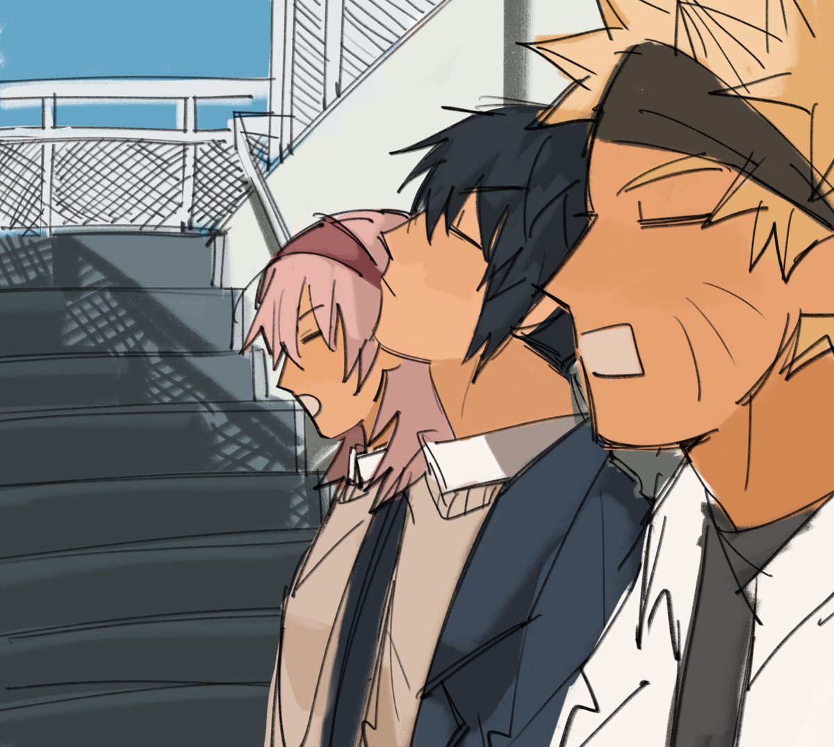 boxlimee's tweet photo. Team 7 but modern au
#naruto https://t.co/9suW8RK6in