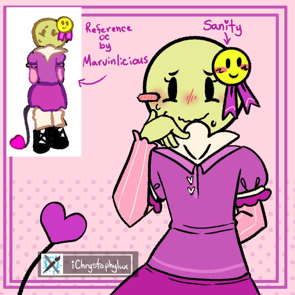 iLuxoChrysto's tweet photo. First revenge attack of art fight... I don't do posed full bodies often so I am keeping it simple.
#artfight #minecraftoc #verityoc
This oc belongs to Marvinlicious on Artfight :3 https://t.co/6bDwZcJpNo