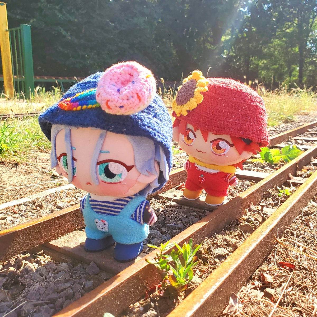 LRNuiLife's tweet photo. 鉄道散歩をするちょぴぬい🛤 https://t.co/pV39lLzjDT