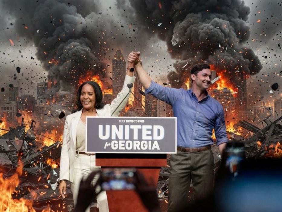 Truthgotyou's tweet photo. @KeishaForGA @KeishaBottoms @DemGovs @GeorgiaDemocrat You’re both Communists get the fuck out of our country! https://t.co/NTFycqIRrT