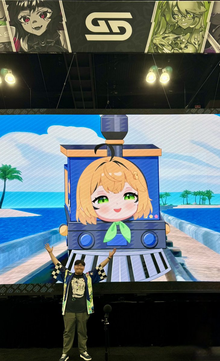 erenkosu's tweet photo. I got to meet Dooby at Anime Expo!
I was nervous, but Iโm so happy I could tell her how much I support her!!!
#doobylive
#gamersupps
#AnimeExpo2026 https://t.co/5CidkIKXQu