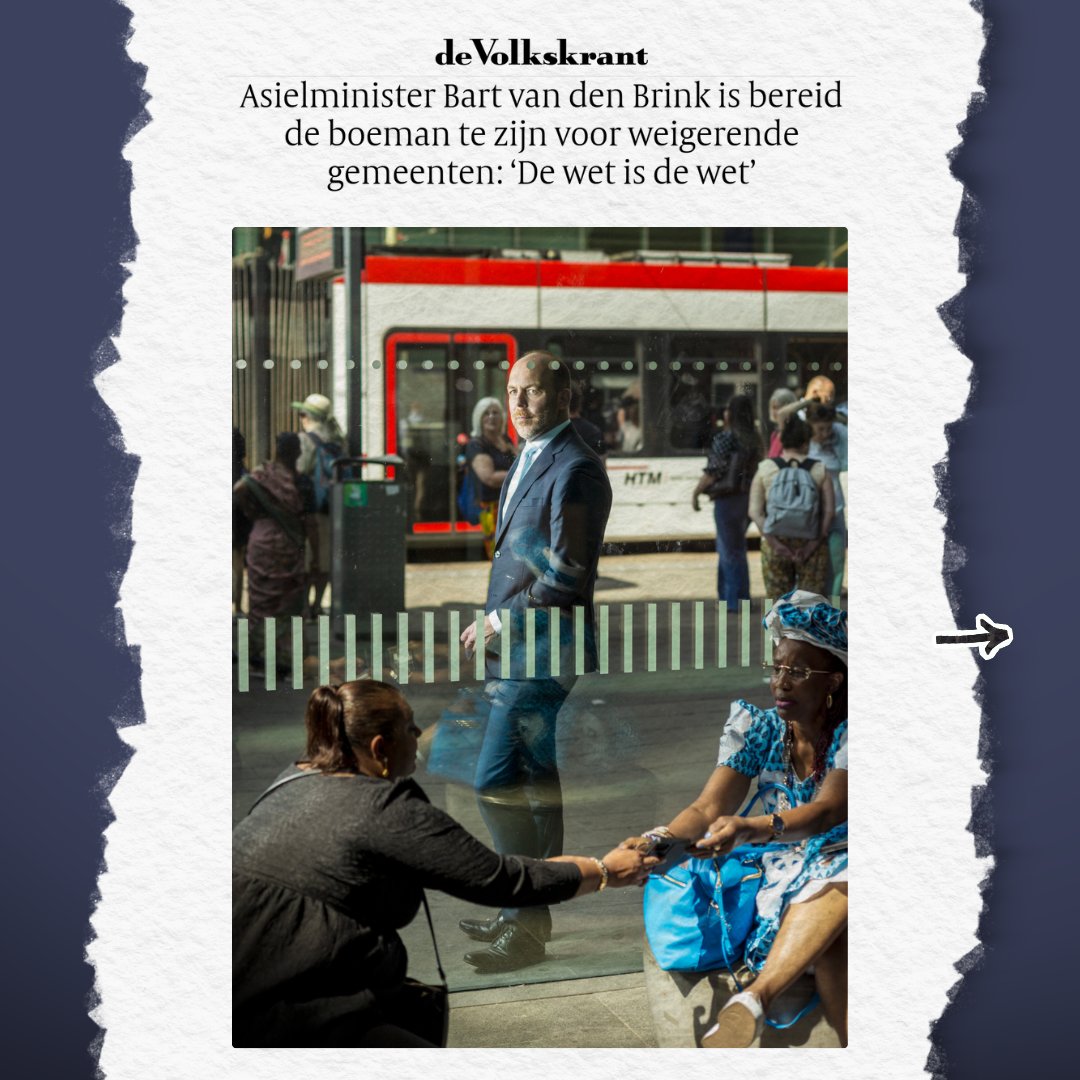 cdavandaag's tweet photo. .@BartvdBrink vertelt vandaag in een interview met de Volkskrant hoe hij weer rust in de asielketen wil brengen. 💪 https://t.co/qQwVb3Sn8m