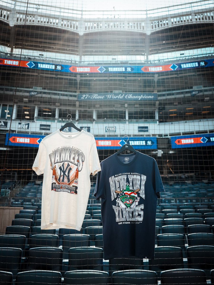 yankeestadium's tweet photo. Shop Fourth of July t-shirts, baseballs, pins, &amp; patches in the Yankee Stadium Team Store by Section 119 🇺🇸 https://t.co/az9DpO6gkL