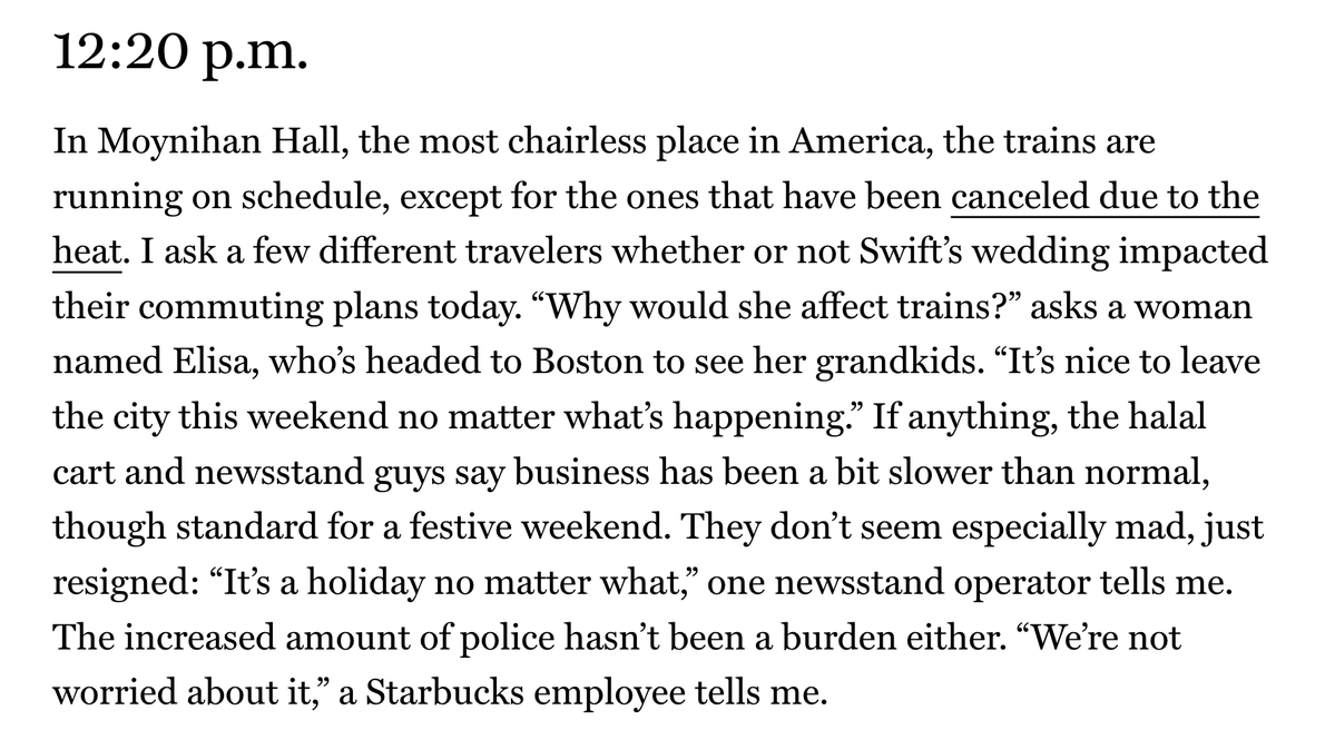 hantalkstaylor's tweet photo. the way people around msg were literally unbothered unlike people on twitter yelling about nyc from their home in idaho lol https://t.co/WthdoTs8V1