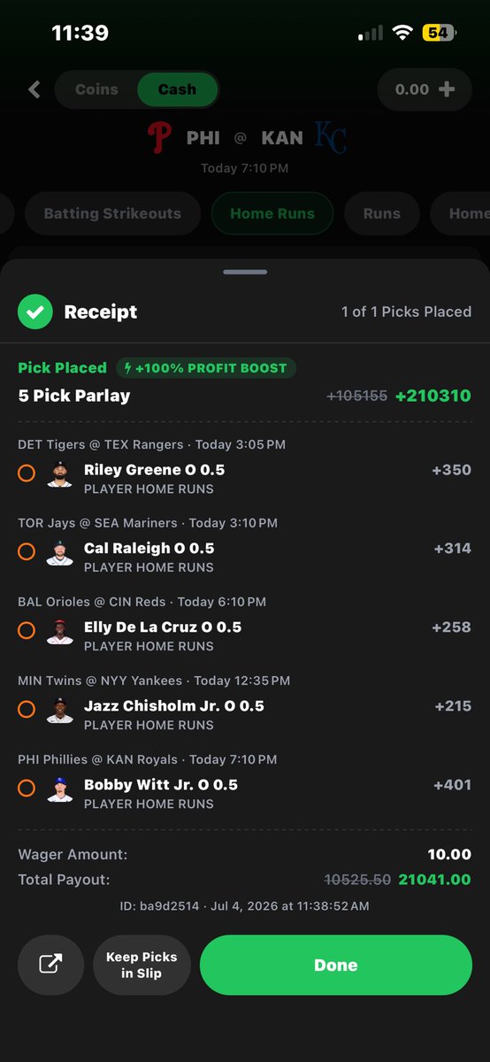 18isluck's tweet photo. @OutlawParlays Happy 4th Everyone 🧨🎆 https://t.co/cijd1rXQGy