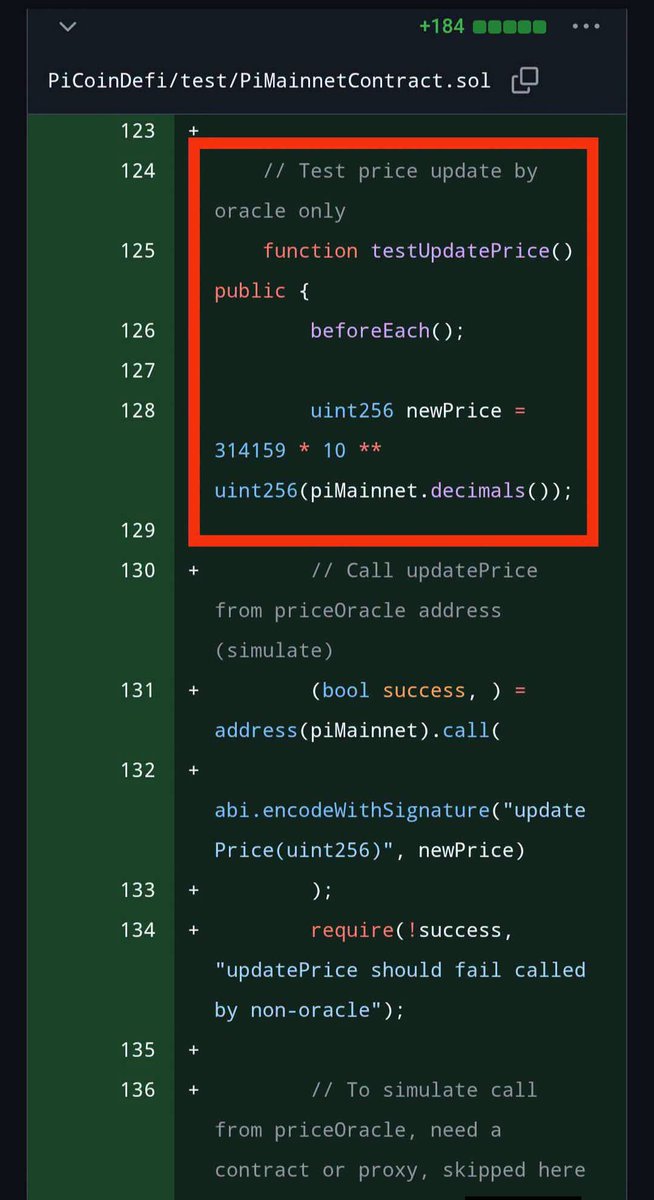 sundaypeter8110's tweet photo. *This is the latest test view of Pi Coin Smart Contract in Mainnet Version by Chainlink Oracle,with a minimum value of  (GCV).* 

 *The test has been successfully completed.* 

 *#PiNetwork* *#GlobalConsensusValue #GCV* *#Blockchain #CryptoEconomics* *#Web3 #Decentralization* https://t.co/IeuBK5E7Rf