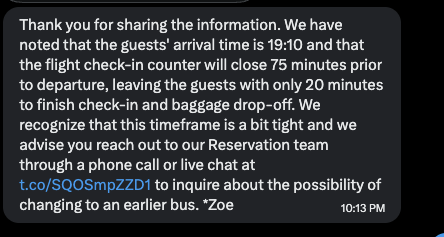 pbogosta's tweet photo. POV : 
Airline transfer give you 20 min after arrival : 

- Can I book my own and get to the airport my self ? 
- You can make your own way to the flight

few minutes later .... 

- Actually if you do such it will cancel you entire tickets 

@etihad @EtihadHelp 
#support #etihad https://t.co/3xErmHyh4e