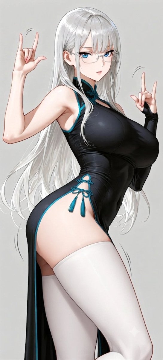 backfrom2784's tweet photo. AI alteration #thighhighs https://t.co/GKynFQyKUu