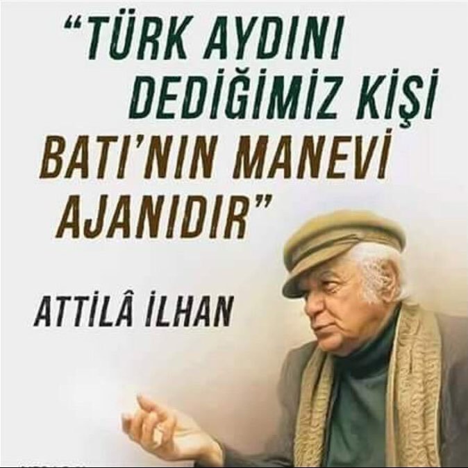 DrTasbas's tweet photo. Türk aydını dediğimiz kişi Batı'nın manevi ajanıdır. https://t.co/h94k8mpq4y