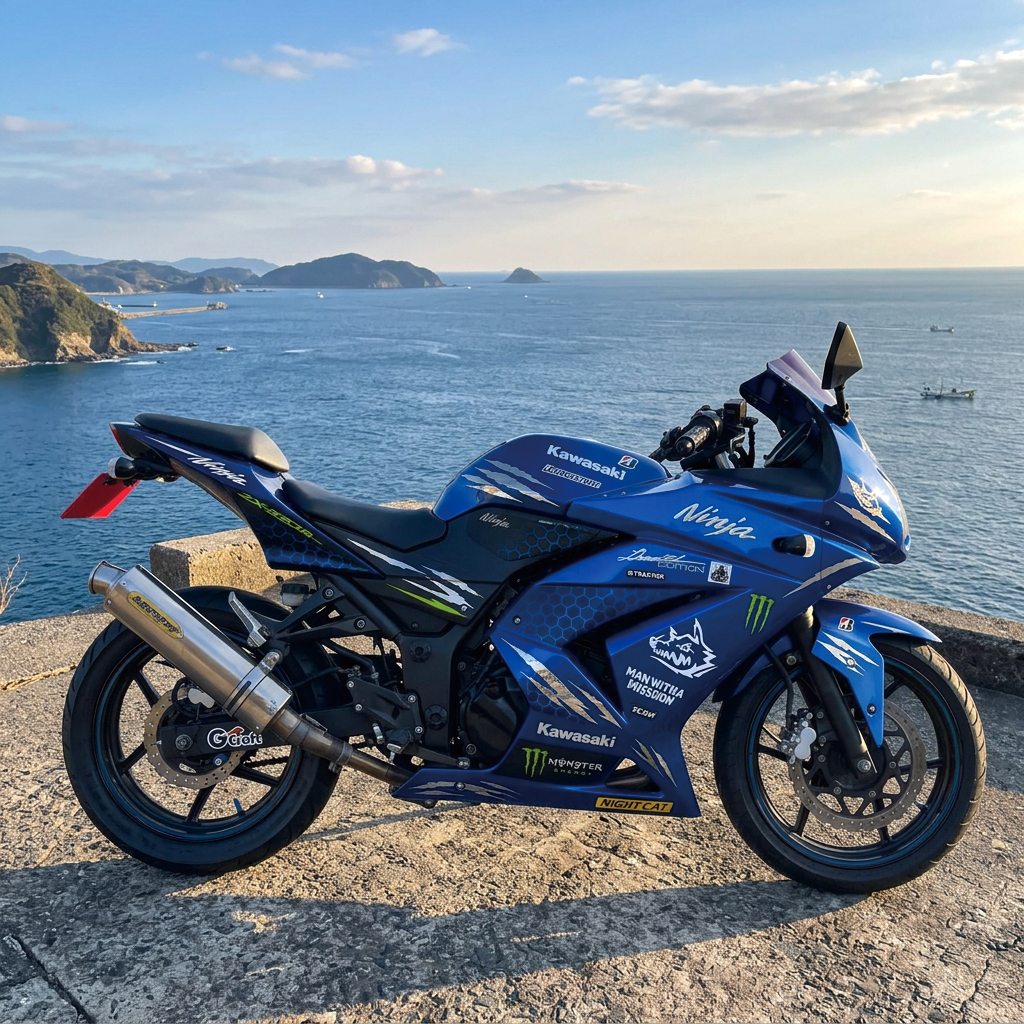 hirok_studio's tweet photo. バイク乗りたい。雨ばっかで乗れない。 https://t.co/2t3MaLQ0OV