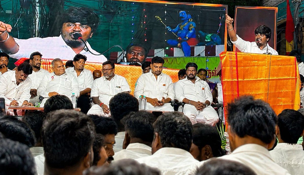 LoyolaMani's tweet photo. மாண்புமிகு தமிழ்நாடு முதலமைச்சர் வெற்றி தலைவர் அண்ணன் விஜய் அவர்களின் 52 ஆவது பிறந்த நாளை முன்னிட்டு,

தமிழக வெற்றிக் கழகத்தின் பொதுச் செயலாளர், மாண்புமிகு ஊரக வளர்ச்சி மற்றும் நீர்வளத்துறை அமைச்சர் ஐயா என்.ஆனந்த் அவர்களின் தலைமையில் இன்று (04.07.2026) சனிக்கிழமை தி.நகர் தொகுதி மக்களுக்கு நலத்திட்ட உதவிகள் வழங்கும் விழா மாவட்டச் செயலாளர் அண்ணன் திரு.அப்புன் அவர்கள் தலைமையில் நடைபெற்றது. இந்த நலத்திட்ட உதவிகள் வழங்கும் விழாவில் கலந்து கொண்டு சிறப்புரையாற்றி மக்களுக்கு நலத்திட்ட உதவிகள் வழங்கும் விழாவில் கலந்து கொண்டேன்.இவ்விழாவை சிறப்பாக ஏற்பாடு செய்திருந்த தமிழக வெற்றிக் கழகத் தோழர்கள் அனைவருக்கும் எனது மனமார்ந்த நன்றியை தெரிவித்துக் கொள்கிறேன்.