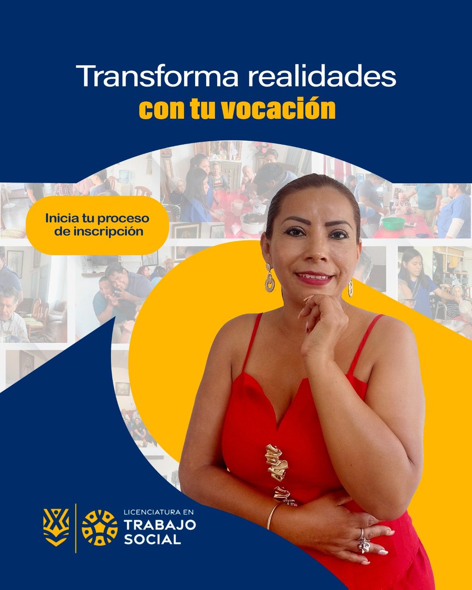 CUDIIACA's tweet photo. Cada acción puede cambiar una vida.
Haz de tu vocación una profesión con la Licenciatura en Trabajo Social.
💙 Inscripciones abiertas.
#TrabajoSocial #CUDI #Vocación #Universidad #ImpactoSocial #InscripcionesAbiertas #Licenciatura https://t.co/vNGRgc7uza