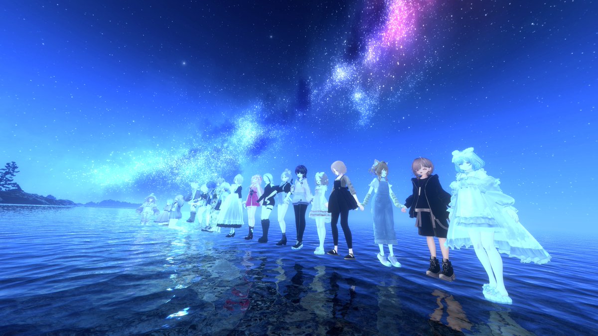 konoha_252's tweet photo. アフターは七夕にちなんだワールドで
激えも写真を撮った(撮れてない) https://t.co/273NIdhTqT