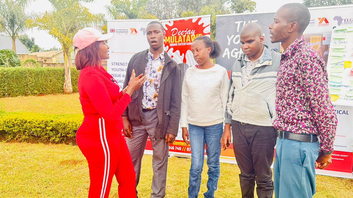 ELGIA_Africa's tweet photo. Inclusive spaces. Bold ideas. Accountable leadership. That's how we build Kenya.

#PulseFestival #KISP #NothingAboutUsWithoutUs #YouthInGovernance #TransNzoia https://t.co/qETMPldBYT