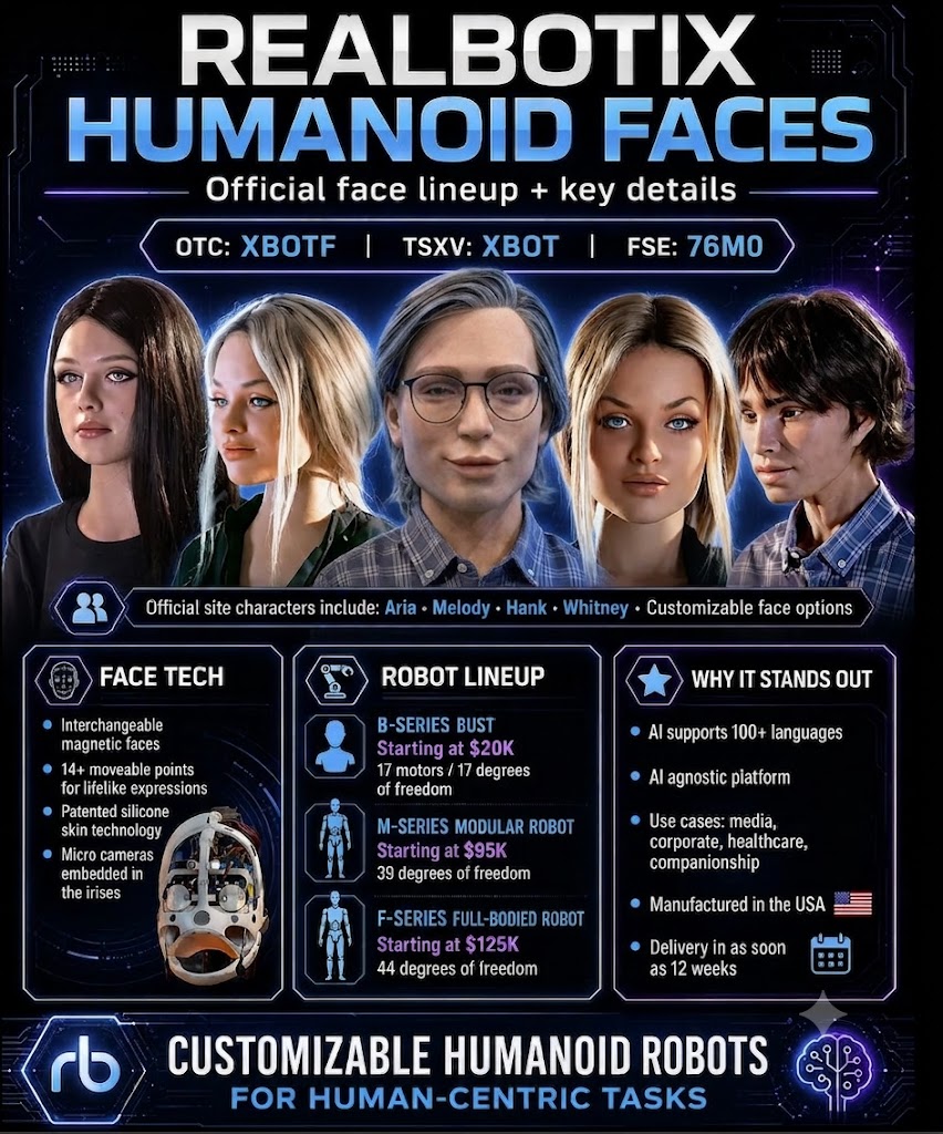 Rags_vs_Riches's tweet photo. A massive leap for humanoid technology! Agility Robotics ($CXII) and Realbotix ($XBOTF) are scaling their solutions for the world of tomorrow.#HumanoidRobots #AgilityRobotics #Realbotix #CXII #XBOTF #Robotics #TechNews #Investment #Innovation #AIRevolution https://t.co/h1qB6BFALr