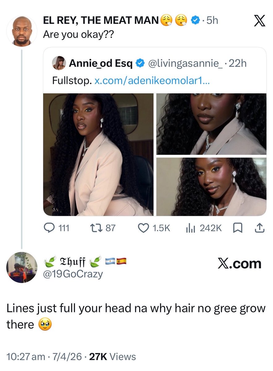 osere_x's tweet photo. una dey talk ooo😭😂💔 https://t.co/esOBJE7b9s