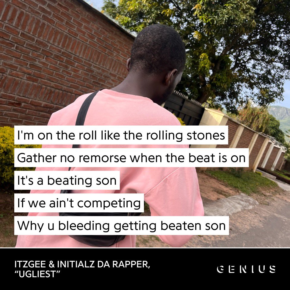 Craigchintali's tweet photo. 🎤 One of Malawi’s finest rap songs  
ItzGee &amp; Initialz Da Rapper - UGLIEST https://t.co/cpIND4CfmA