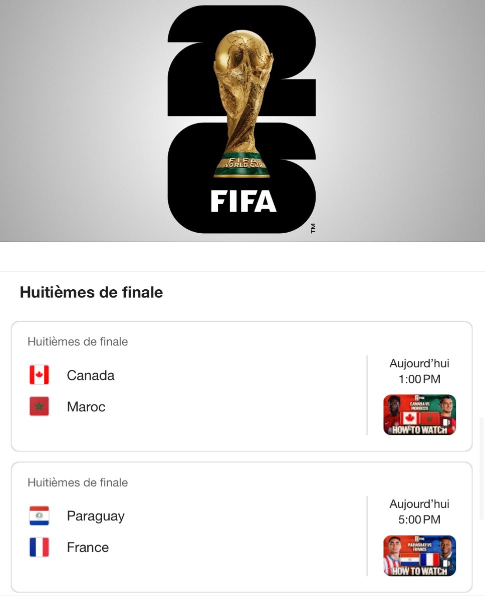 wilfriedboh's tweet photo. ** COUPE DU MONDE 🏆🌍🌎🌏⚽️•• FIFA WORLD CUP 🏆🌍🌏🌎⚽️ •• LE GAGNANT REÇOIT 20$ **

🔥🔥🔥 8E DE FINALE 🔥🔥🔥

⚠️ PRÉDIRE LES SCORES EXACTS DES 2 MATCHS ⚠️
* si vous prédisez un score à égalité, vous devez me dire qui gagnera les tirs au but *

•ENTRÉES SE VERROUILLENT 🔐 À 13H
•svp, COMMENTER vos prédictions UNE SEULE FOIS

** vous devez avoir participé à AU MOINS 50 de mes ⚽️🏀🏈 jeux en 2026 pour être éligible au $ **

* $ ira à la 1ER entrée correcte *
