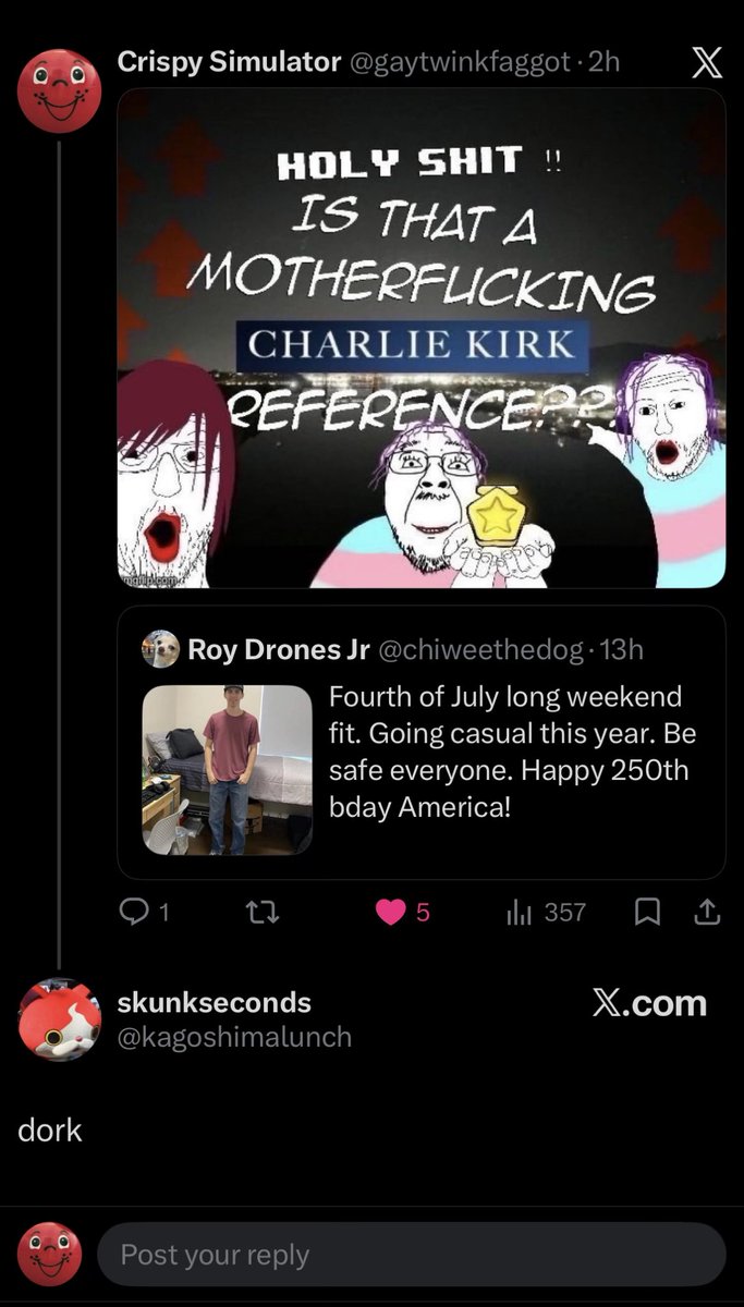 Crispy Simulator tweet media