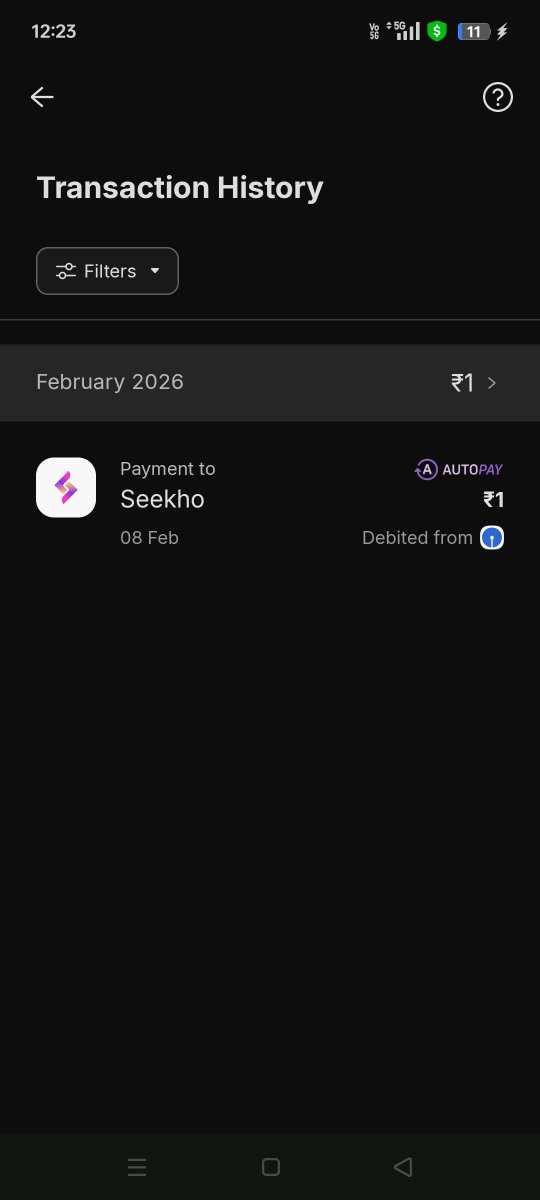 ARJfeaku's tweet photo. ILLEGAL DEBIT COMPLAINT! 🛑

My name is Alok Jha. On 29 June 2026, @seekhoapp illegally deducted ₹149 from my @TheOfficialSBI account. NO SMS alert or message was received from the bank or app before/after the debit. https://t.co/ou0BPIAErt