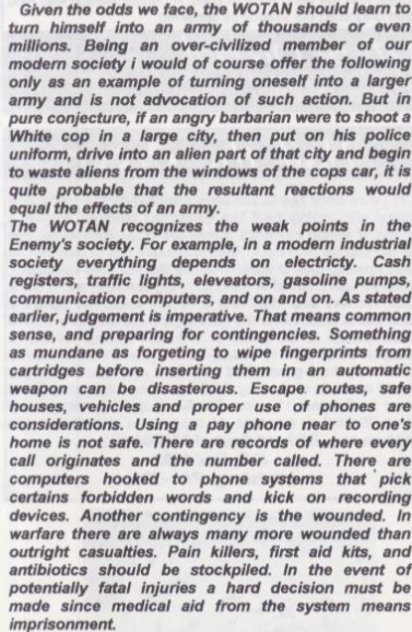 hailINGland's tweet photo. An excerpt from David Lane's article 'Revolution is the Only Solution!' https://t.co/ULnNK59AUG
