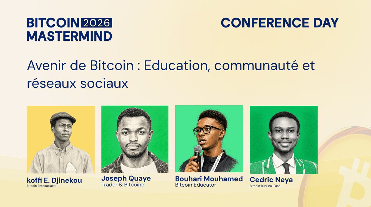 btcmastermind_'s tweet photo. Dernier panel d'une journée bien chargée qui a pour thème " Avenir de Bitcoin: Éducation, communauté et réseaux sociaux"

@BouhariMou2199 @QuayeTrading @cedric_neya @AiNoMegami18 https://t.co/HYX28iWfrX