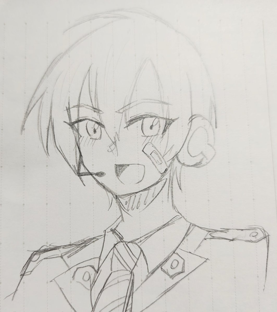 neoria_oto's tweet photo. @mukumuku8538 久しぶりにらくがきしたくなったのでアナログで見づらいですが初描きほやほやのアルスロイド供養しておきます。 https://t.co/v4o4GYEe2n