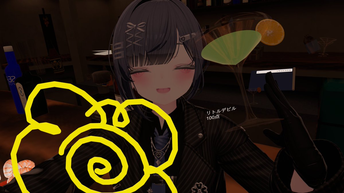 nano2na_vrc's tweet photo. 今日で100点カクテル作れるようになった✌
バーテン楽しかったからまたしたいね https://t.co/eUSoA8RbLm