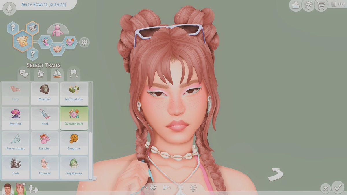 roonuhh's tweet photo. Very much inspired by a certain artist 🏝️🐬🌺

#TheSims4 https://t.co/WxkOVmeUNb