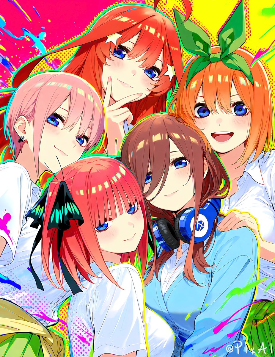SD_syndrome3's tweet photo. 五等分の花嫁 https://t.co/Foz60gLtTi