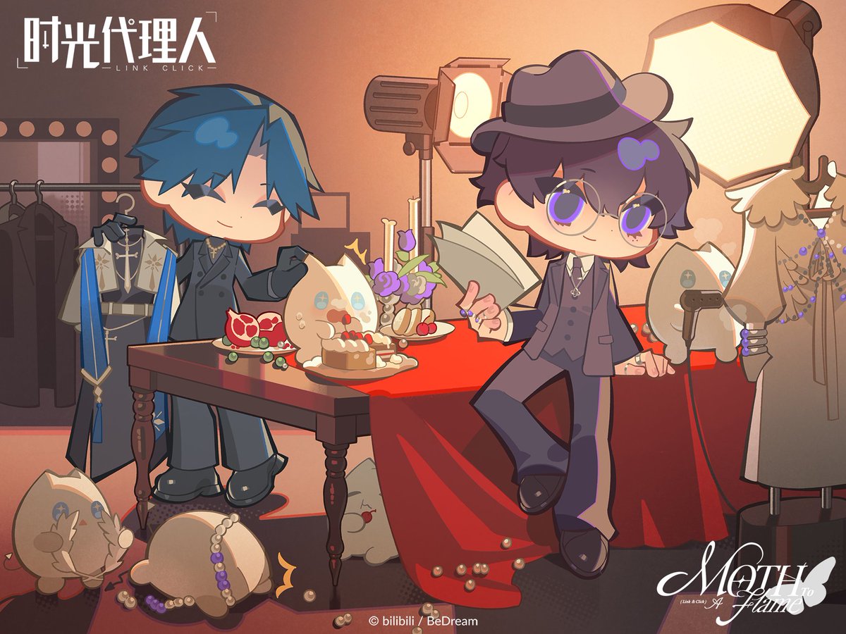 sgdlr_offical's tweet photo. #时光代理人 定格《Moth To A Flame》的拍摄幕后。
等待换装的时间，心情还挺愉悦的！不过可立可要员，帮倒忙就不要了吧～_～
#时光代理人音乐企划 #时光代理人LIVE2026  #時光代理人 #시광대리인 #ข้ามเวลาพิชิตภารกิจ #LinkClick #ShiguangDailiren https://t.co/RPEFaScw9t