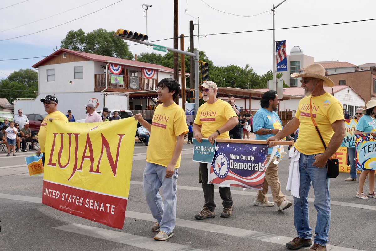 benraylujan's tweet photo. Happy 4th of July, New Mexico! 

Today we celebrate 250 years of the United States and recommit ourselves to the ideals that make our country strong: protecting freedom, standing up against injustice, and continuing to move our country forward. 🇺🇸 https://t.co/BsVqjVxpnV
