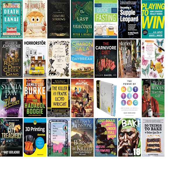 hendersonlibs's tweet photo. This week the Henderson Libraries have 207 new books.  New items include 18 Days in Heaven, Death on the Lanai, The Hunger Code, The Humble Pie, The Fix, Safe Haven, The Sweetest Oblivion, The Dictionary of Obscure Sorrows, and The Maddest Obsession. https://t.co/IO0YpMZlrL https://t.co/HfSkvX4Q0L