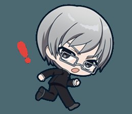 dailyoni's tweet photo. Hiroshi running sticker (2025) https://t.co/fqTJlmfHHQ