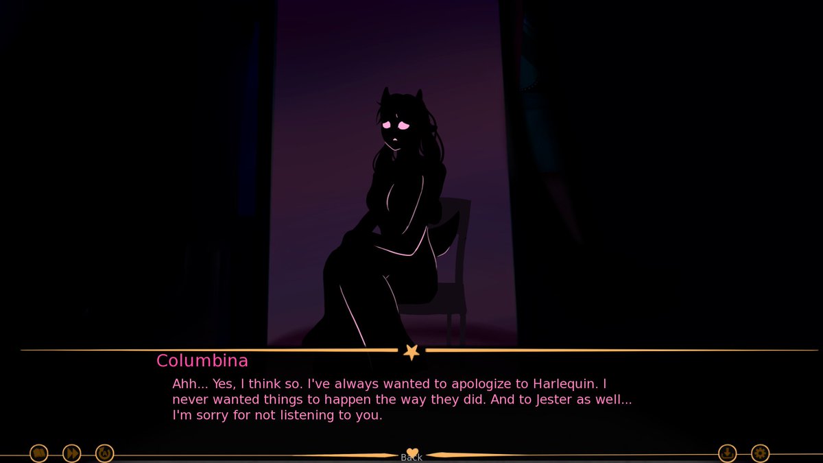 zaridrawn's tweet photo. Okay, this makes me sob... She wants to apologize to Harlequin and he REALLY needs to hear this to stop blaming himself... But he is never gonna know :( https://t.co/miblENrp8F