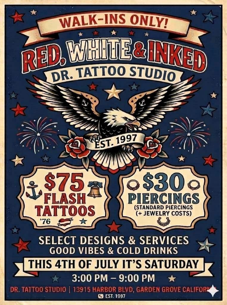 DrTattooStudio's tweet photo. Art by Hugo Mayen
Walk_ins are welcome ♣️@dr_tattoo_studio_
#TattooVlog #TravelTattooer #FreshInk #InkLifeDrtattooStudio #hugomayentattoos #instagram #orangecounty #gardengrove #westminster #stanton #fountainvalley #tattoos https://t.co/5blBu93C1j