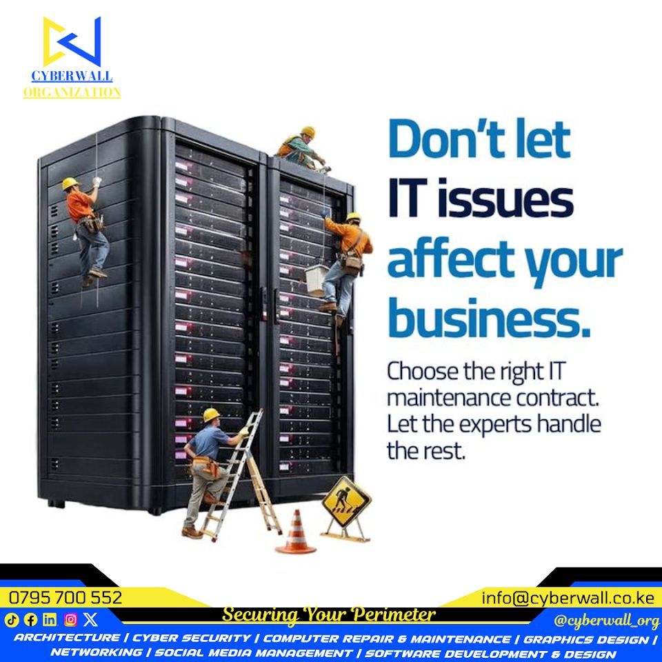 jakefatha's tweet photo. IT failures rarely happen without warning. Regular maintenance, security updates, system monitoring, and network optimization reduce downtime while protecting your business from costly cyber threats.
Protect your business before problems interrupt your operations.
Message us https://t.co/n4vxdr2qly