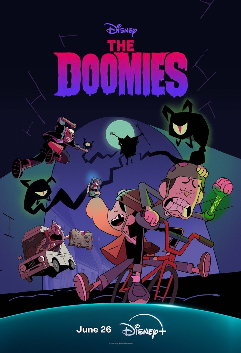 ZoelCairo's tweet photo. Just checked out some few episodes of The Doomies and this show is fun, intriguing, looks amazing, original, and well-made yet no one's talk about it cause they didn't advertise it at all? What are you doing Disney??? https://t.co/6BRoho0nZF