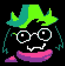 Freddern98's tweet photo. @Cybershell hatless ralsei couldnt pull this face off #justsaying https://t.co/dVfTVHoQUF