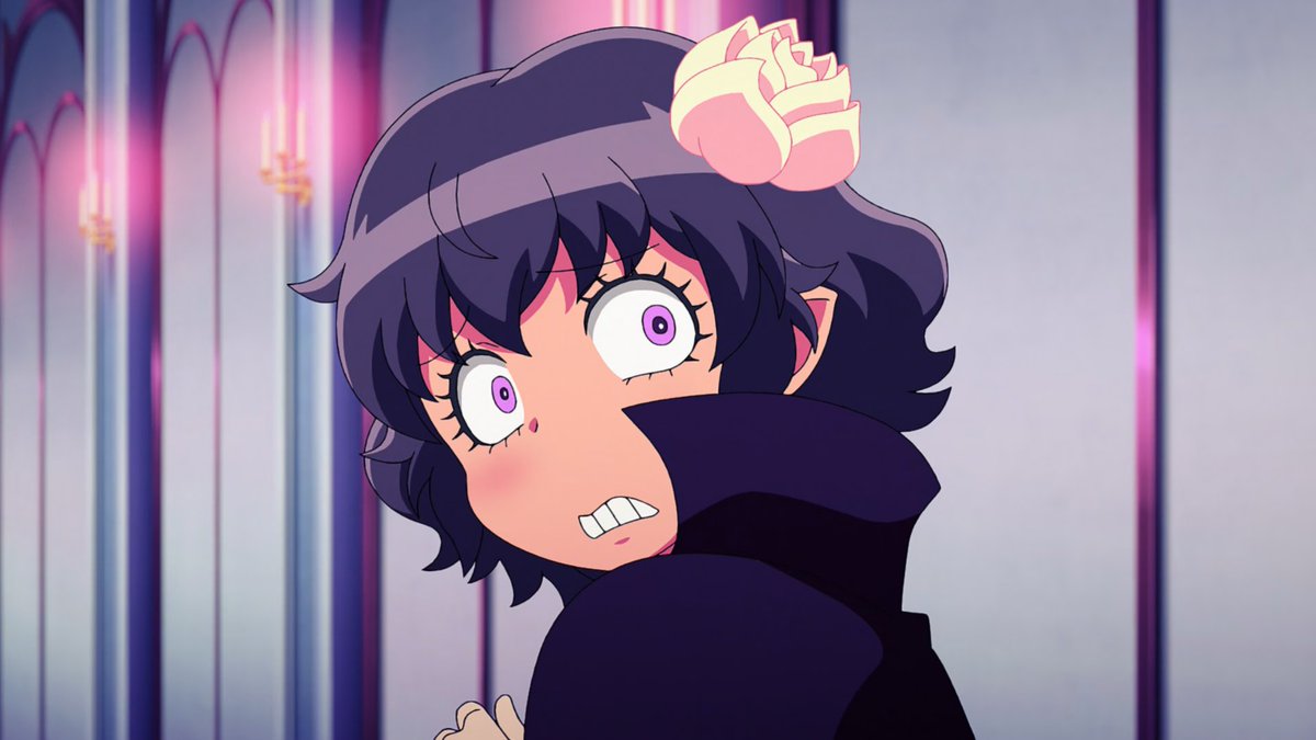 MerryXcafe's tweet photo. Who's this absolute cutie that just showed up in the 14th episode of Mairimashita! Iruma-kun Season 4?

That's none other than Nafura! 
Yes, that strange little demon is actually such a cutie! 💜

It's a crime to hide such cuteness! 

#mairuma #iruma https://t.co/1vhsBP7CyH