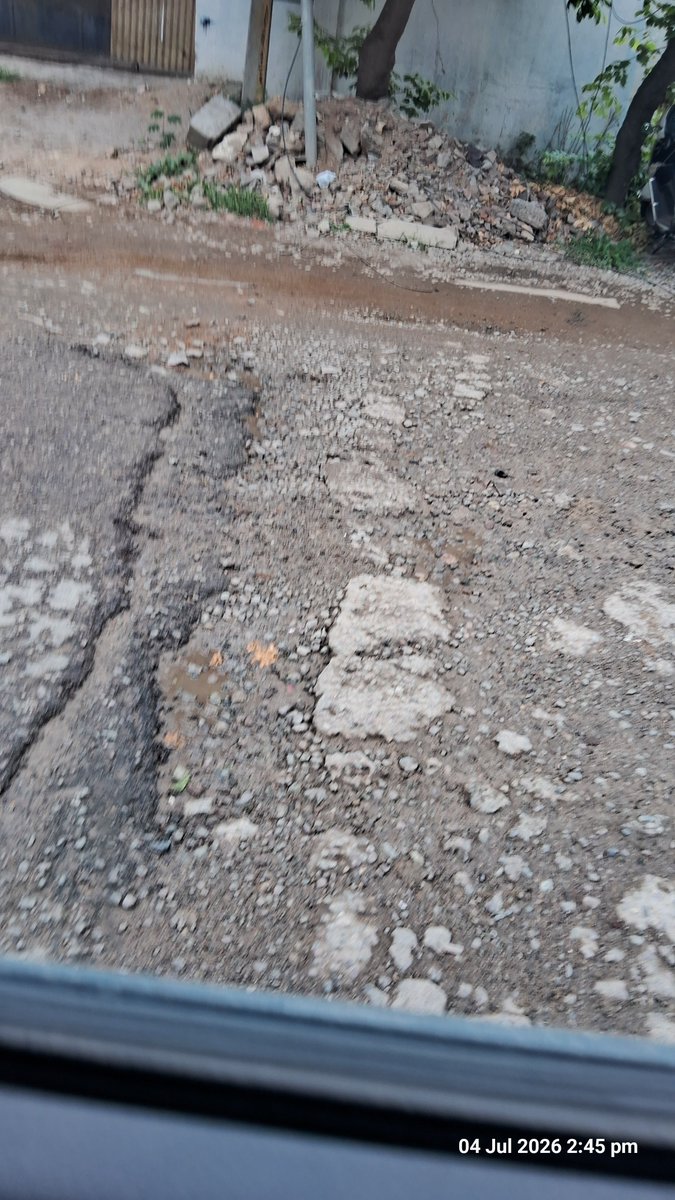 Ashish_Other's tweet photo. @ACLB_Medchal @Collector_MDL @medchal @TelanganaCMO @Collector_MDL @GHMCOnline @CommissionrGHMC @HMDA_Gov ​This road is completely non-motorable and a hazard to everyone. I’ve been reporting this for two years with zero action. #RoadSafety #CivicIssue #Hyderabad https://t.co/6jh2nlhpvj