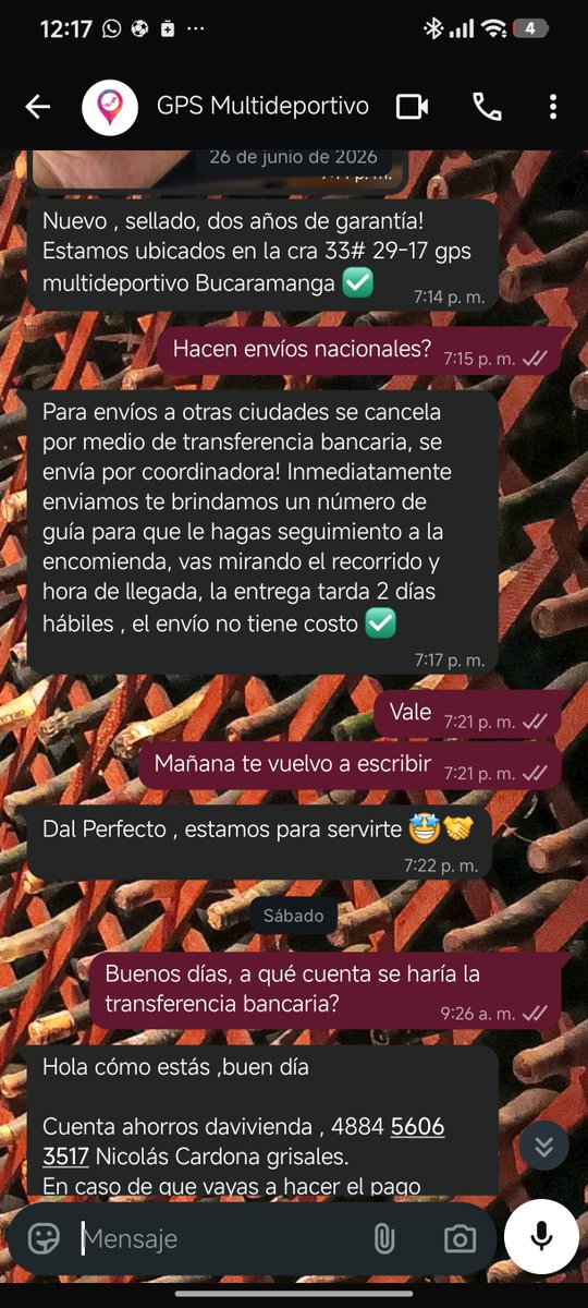 German_if9's tweet photo. @sicsuper Cuando decidí comprar el producto tampoco me generó desconfianza, parecían gente "sería" https://t.co/hSx8eGMrkX