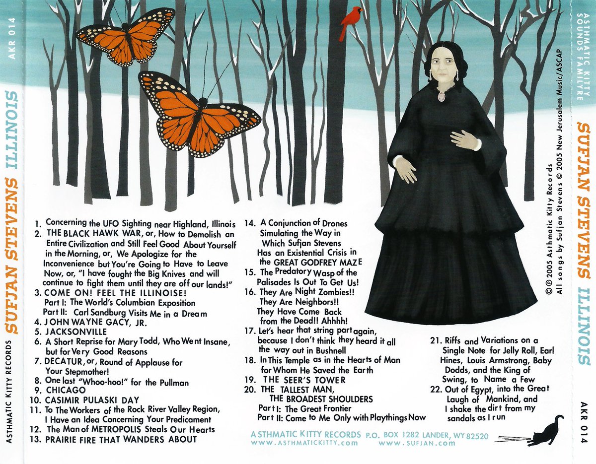 sufjarchive's tweet photo. 21 years ago today, "illinois" by sufjan stevens was released

what’s your favorite song on the album? https://t.co/7OPgnppSAC