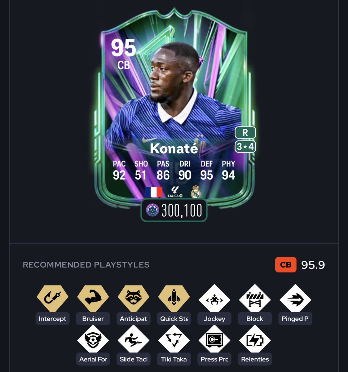FIFAQ8_'s tweet photo. تحدي كوناتي هو ثاني اقوى مدافع باللعبة 🤯🤯🤯

وعشان توصله لكذا .. هنا التوزيع المثالي للبلي ستايلز 🤙 https://t.co/JsXBJWuTLx
